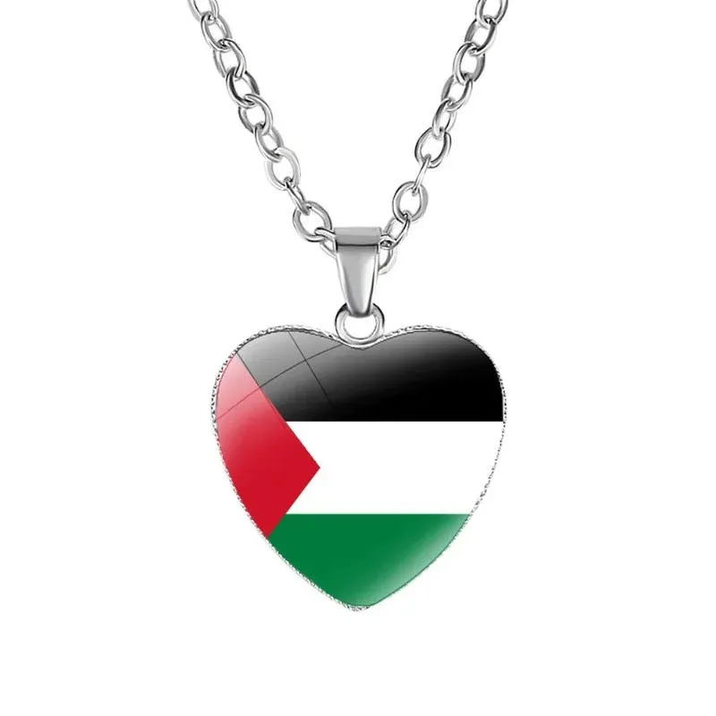 Love Palestine Necklace