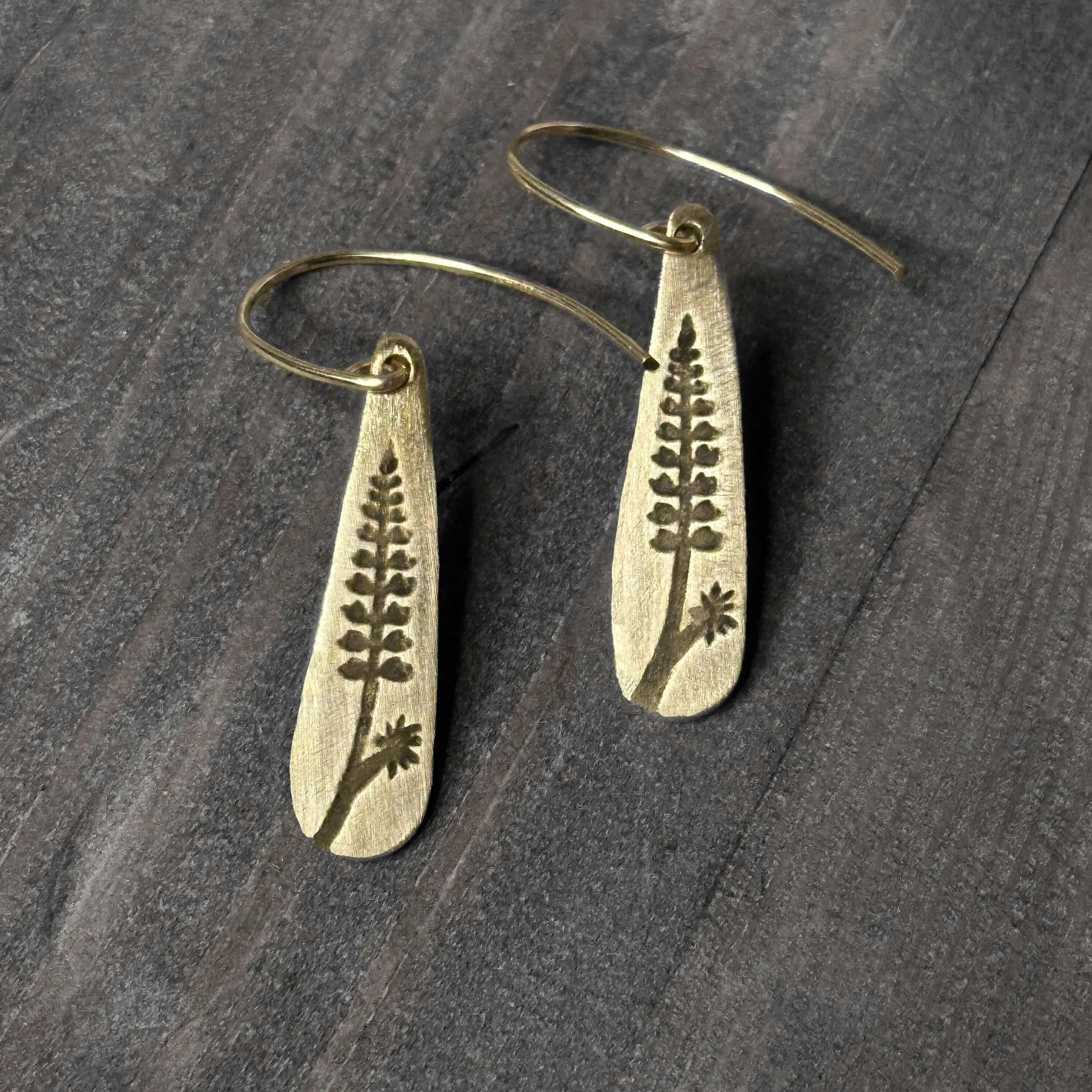 Lupine Earrings