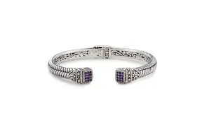 Mandapa Bangle- Amethyst