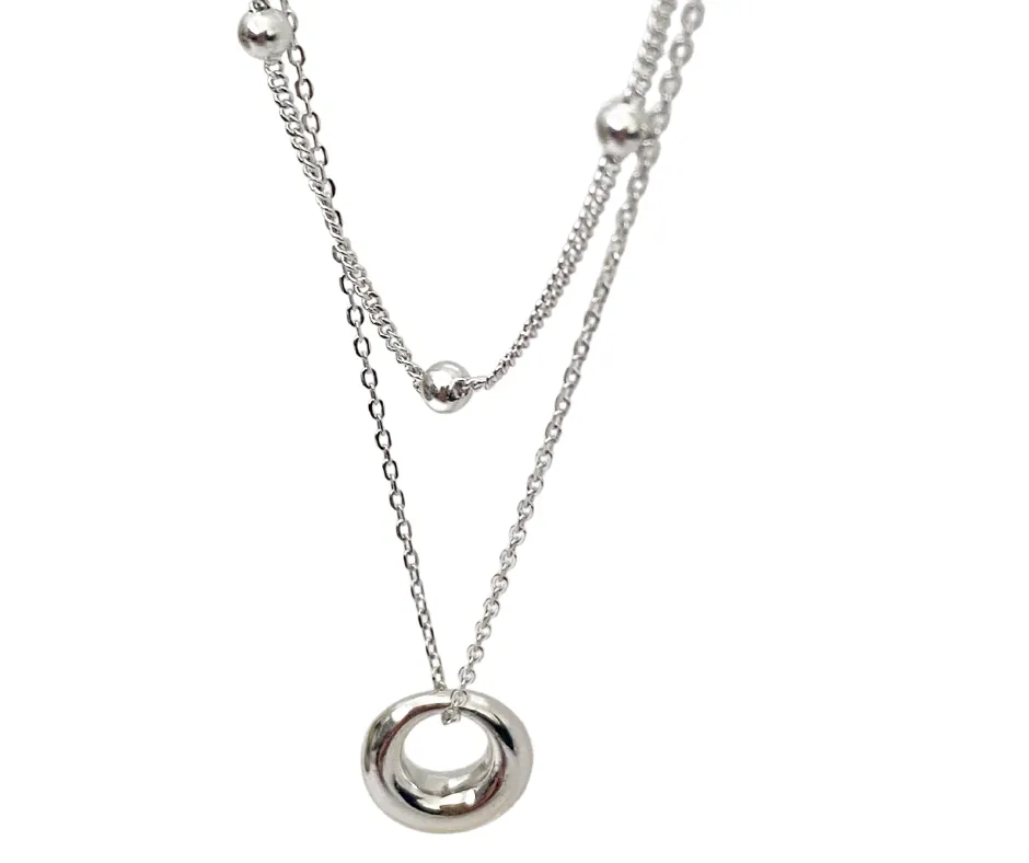 Margot Silver Necklace