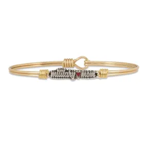 Military Mom Bangle Bracelet