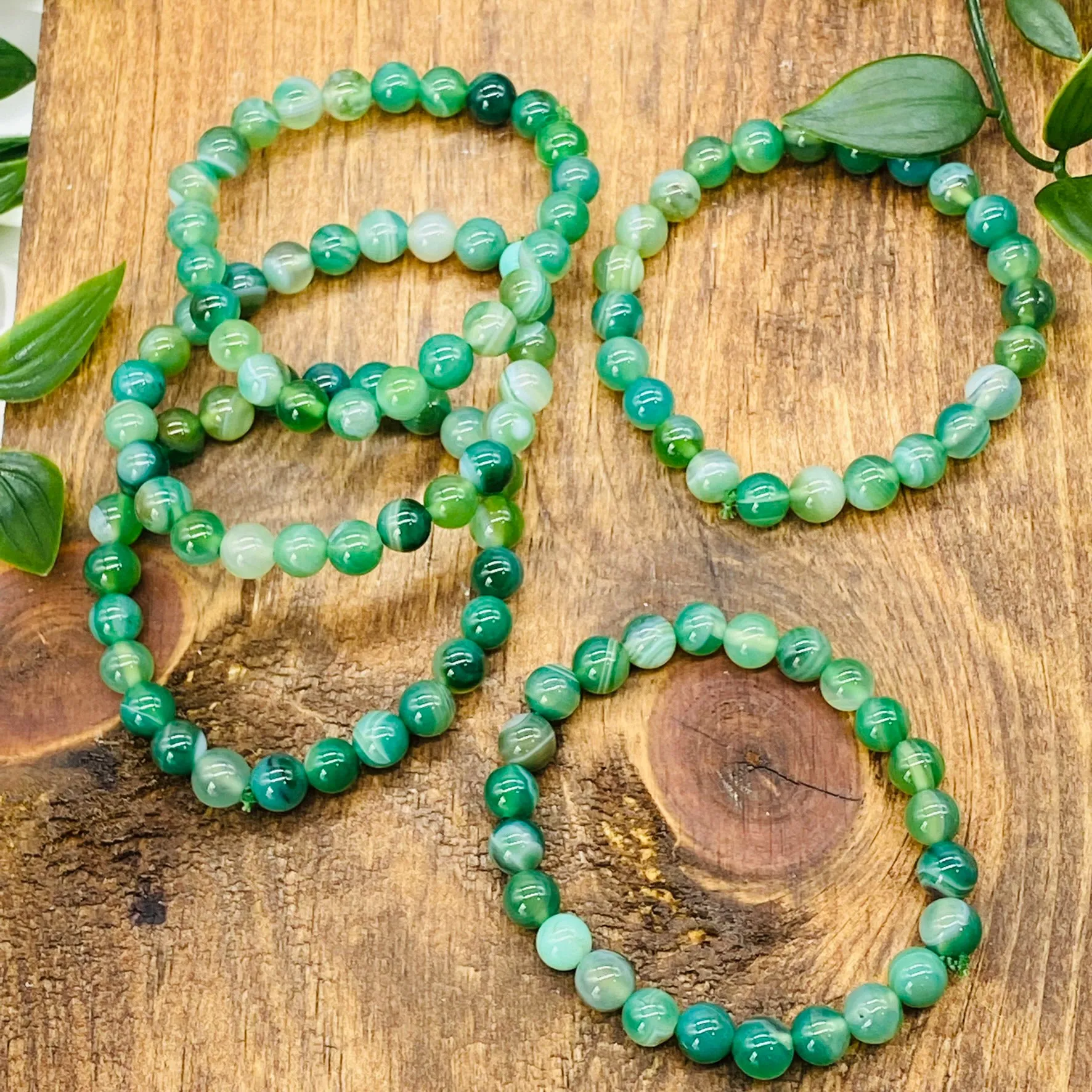 Natural Jade Bracelets, Light Green Jade Bangles, Green Jade Bracelets, 8mm Beads, Healing Bracelets, Chakra Cleansing Bracelet