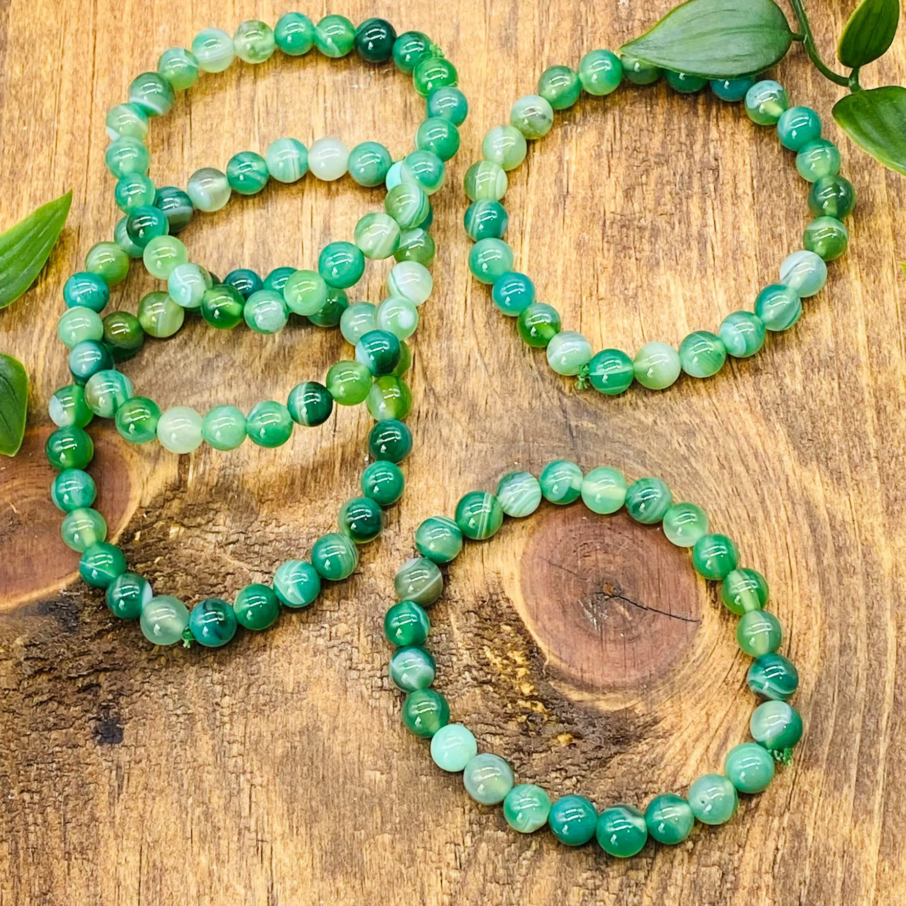 Natural Jade Bracelets, Light Green Jade Bangles, Green Jade Bracelets, 8mm Beads, Healing Bracelets, Chakra Cleansing Bracelet