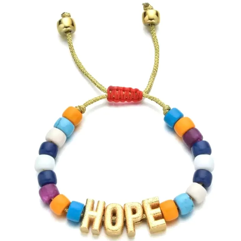 Novelty Beaded Strength Bracelets