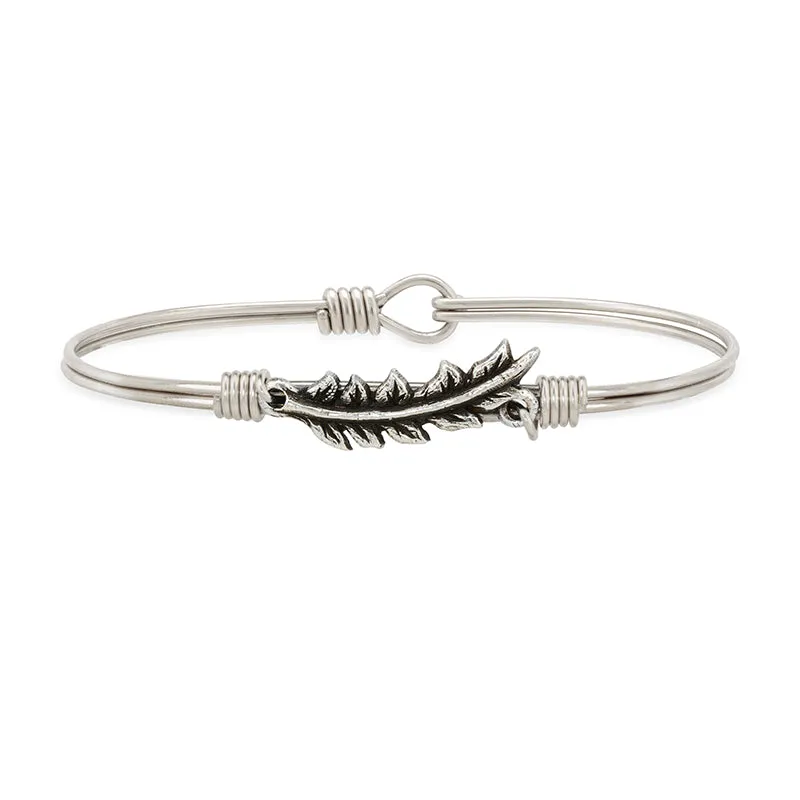 Olive Branch Bangle Bracelet