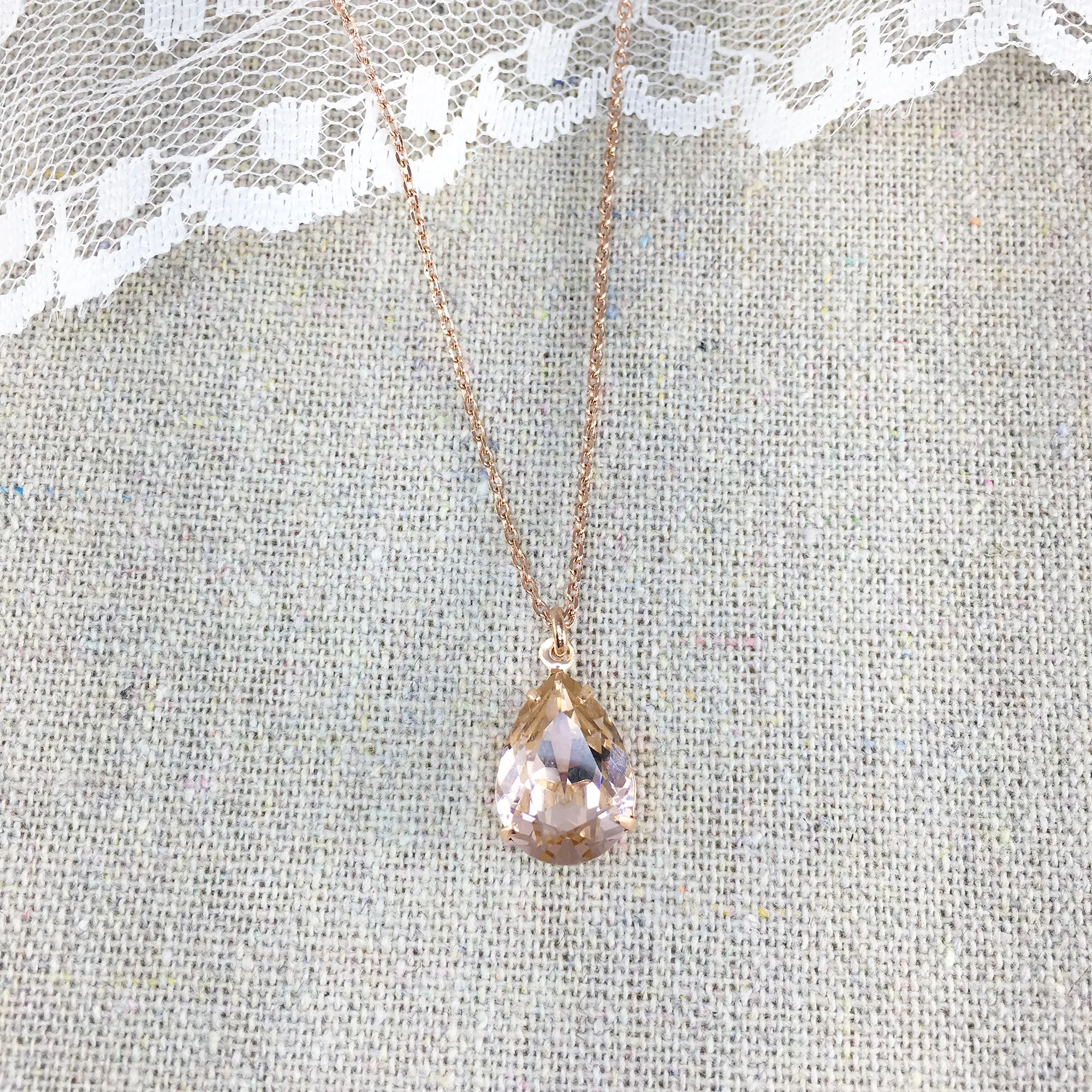 Pear Necklace