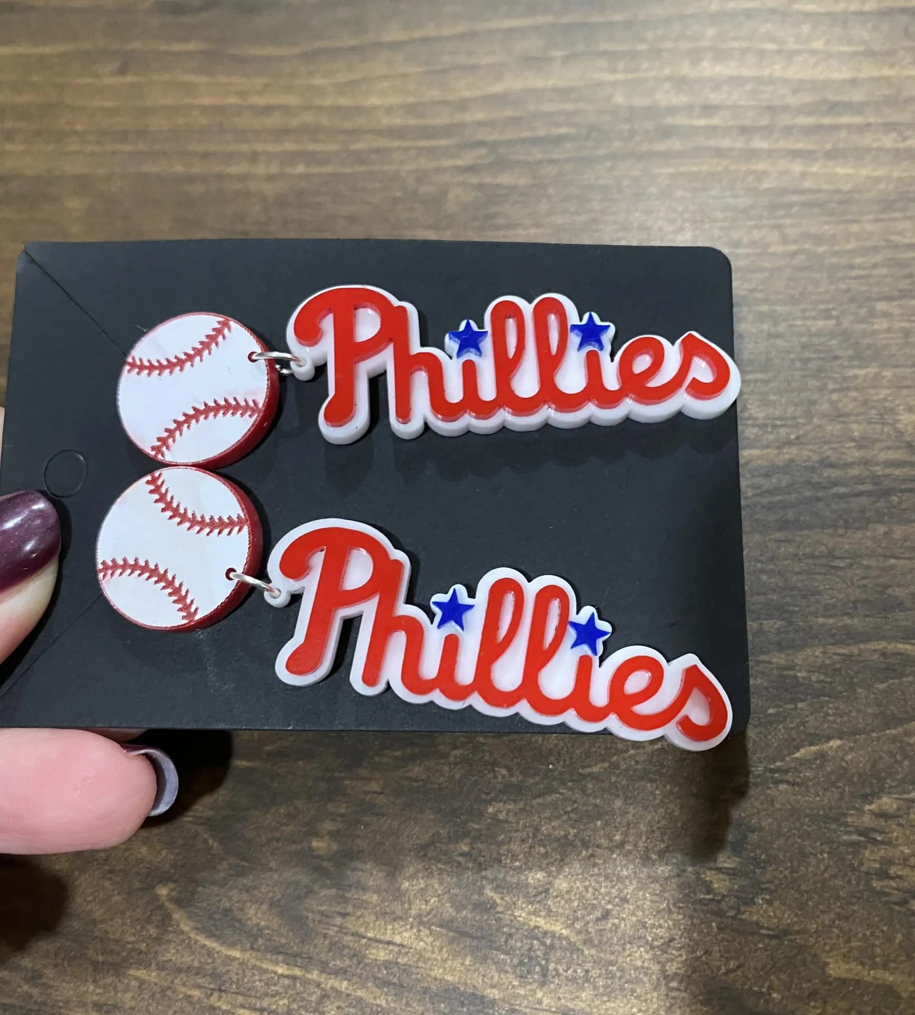 Phillies Earrings