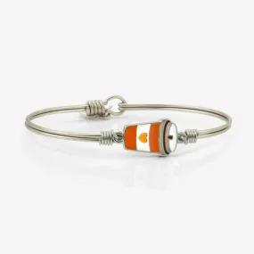 Pumpkin Spice Bangle Bracelet