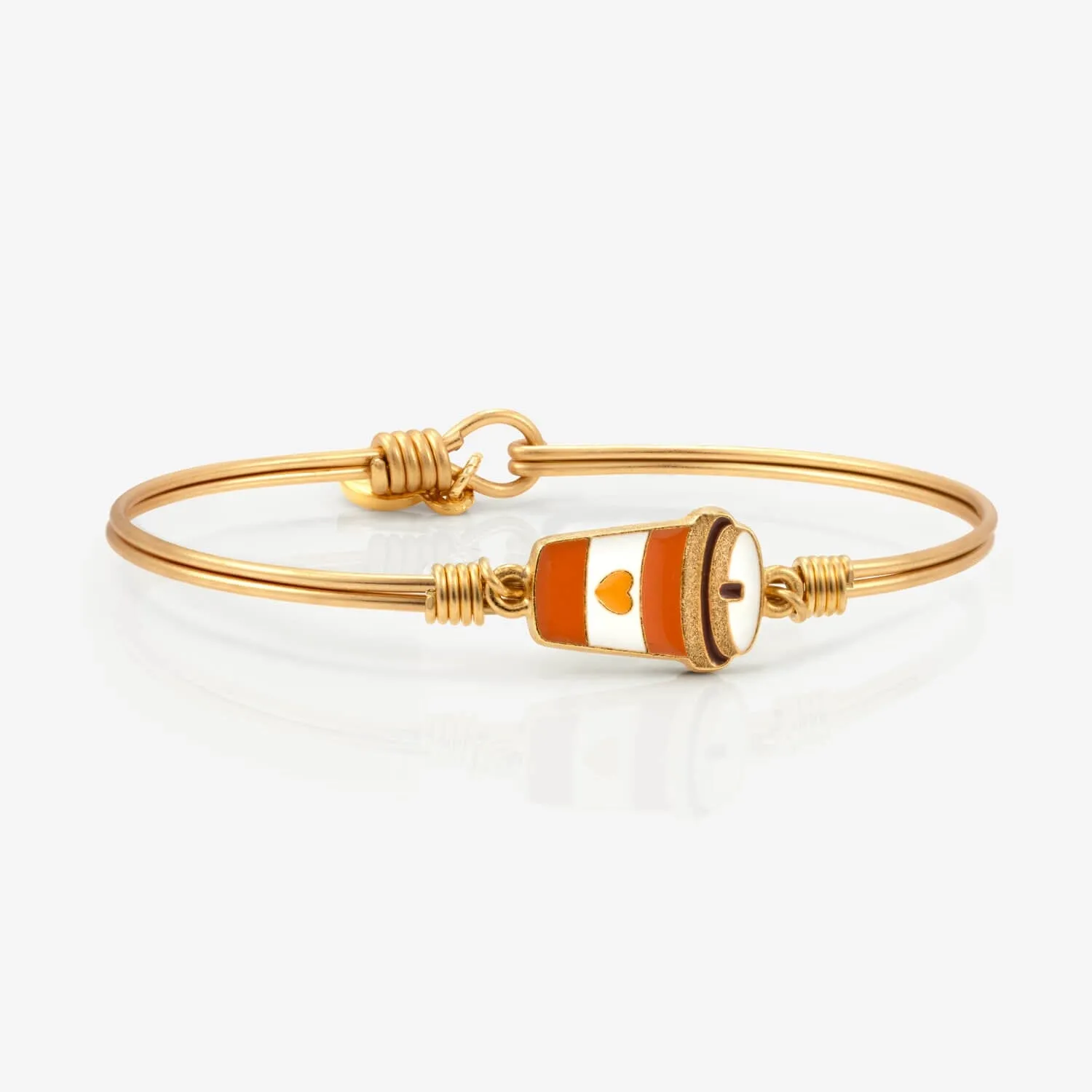 Pumpkin Spice Bangle Bracelet