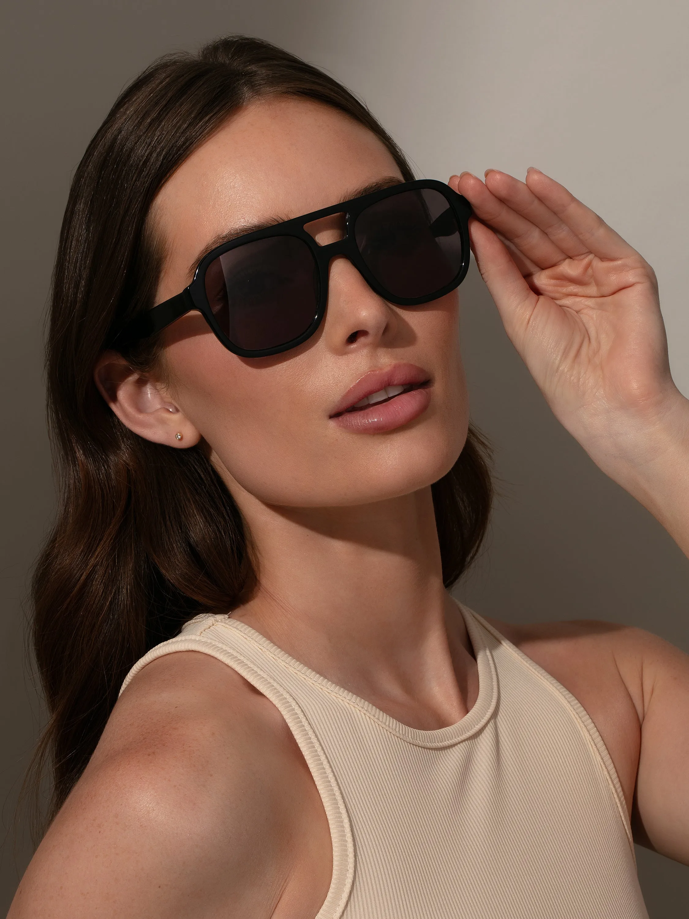 Retro Aviator Sunglasses