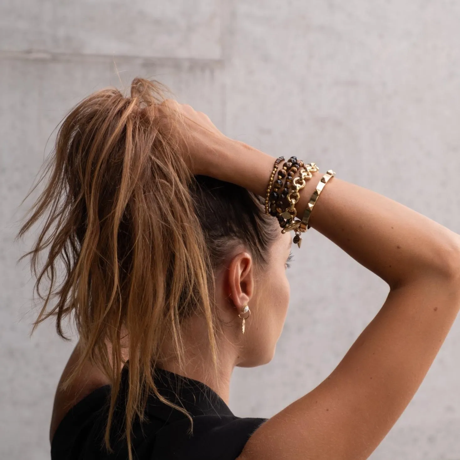 Rock Glam / Bangle / Gold