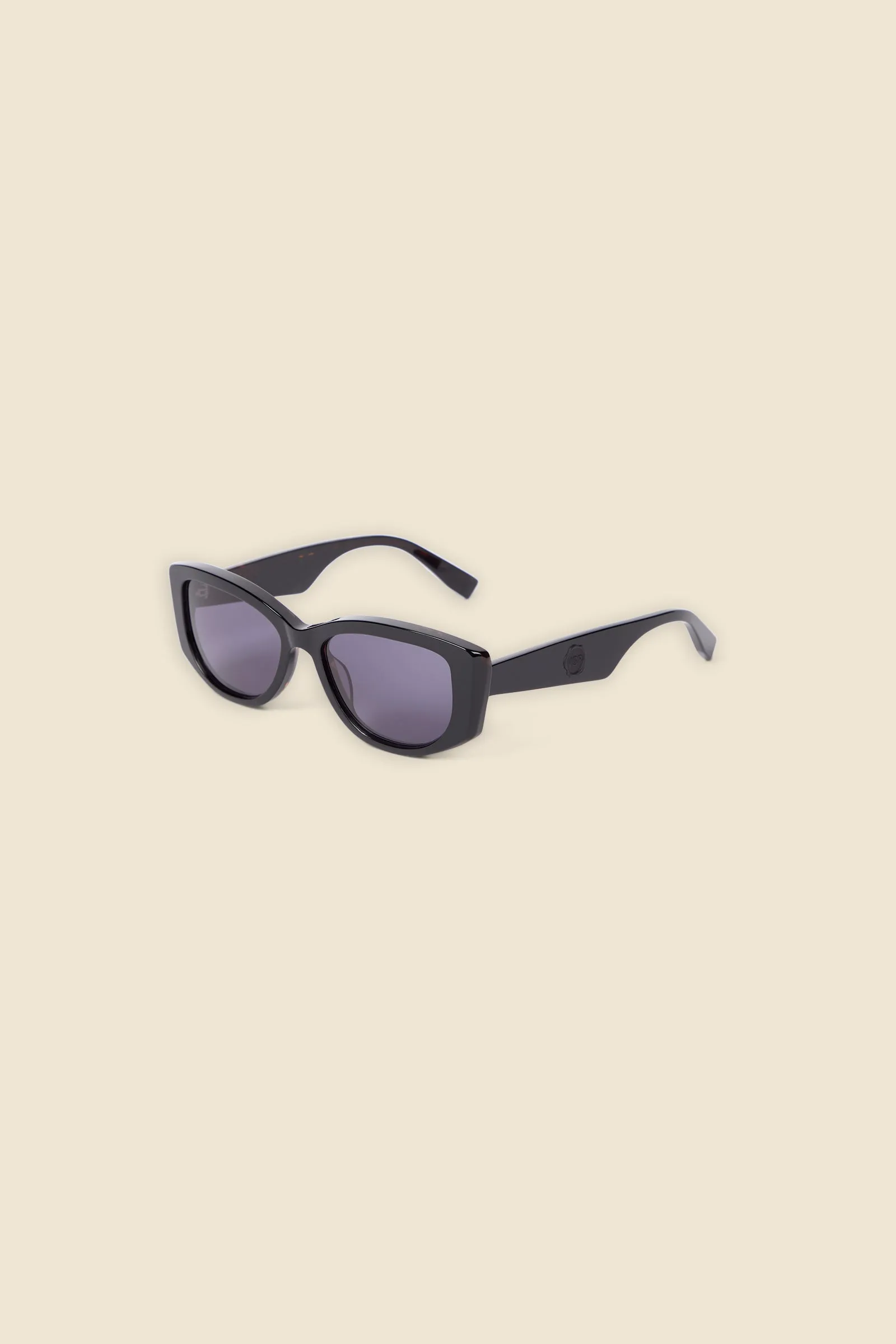 SEMI-OVAL BEVEL SUNGLASSES