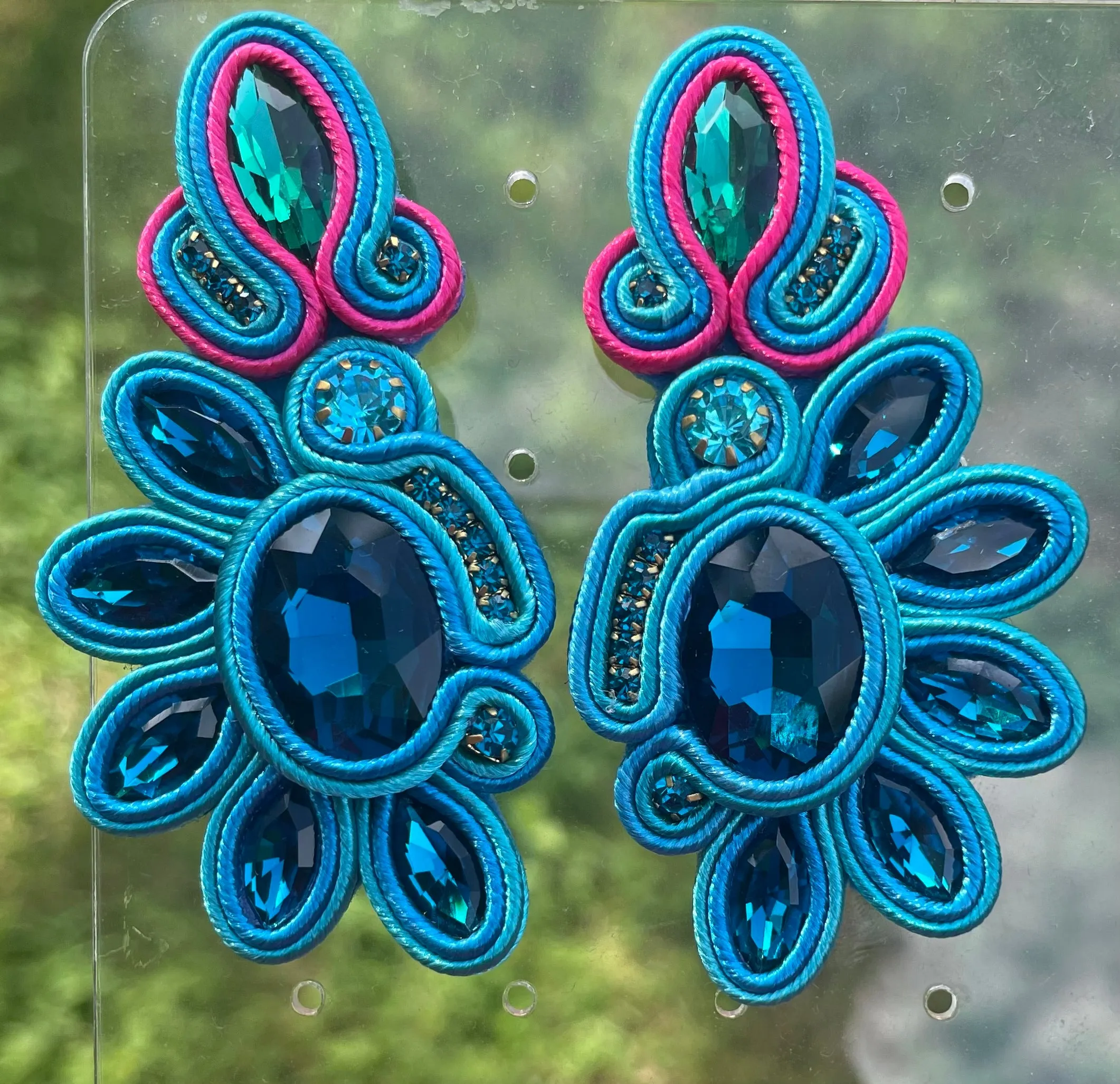 Soutache earrings