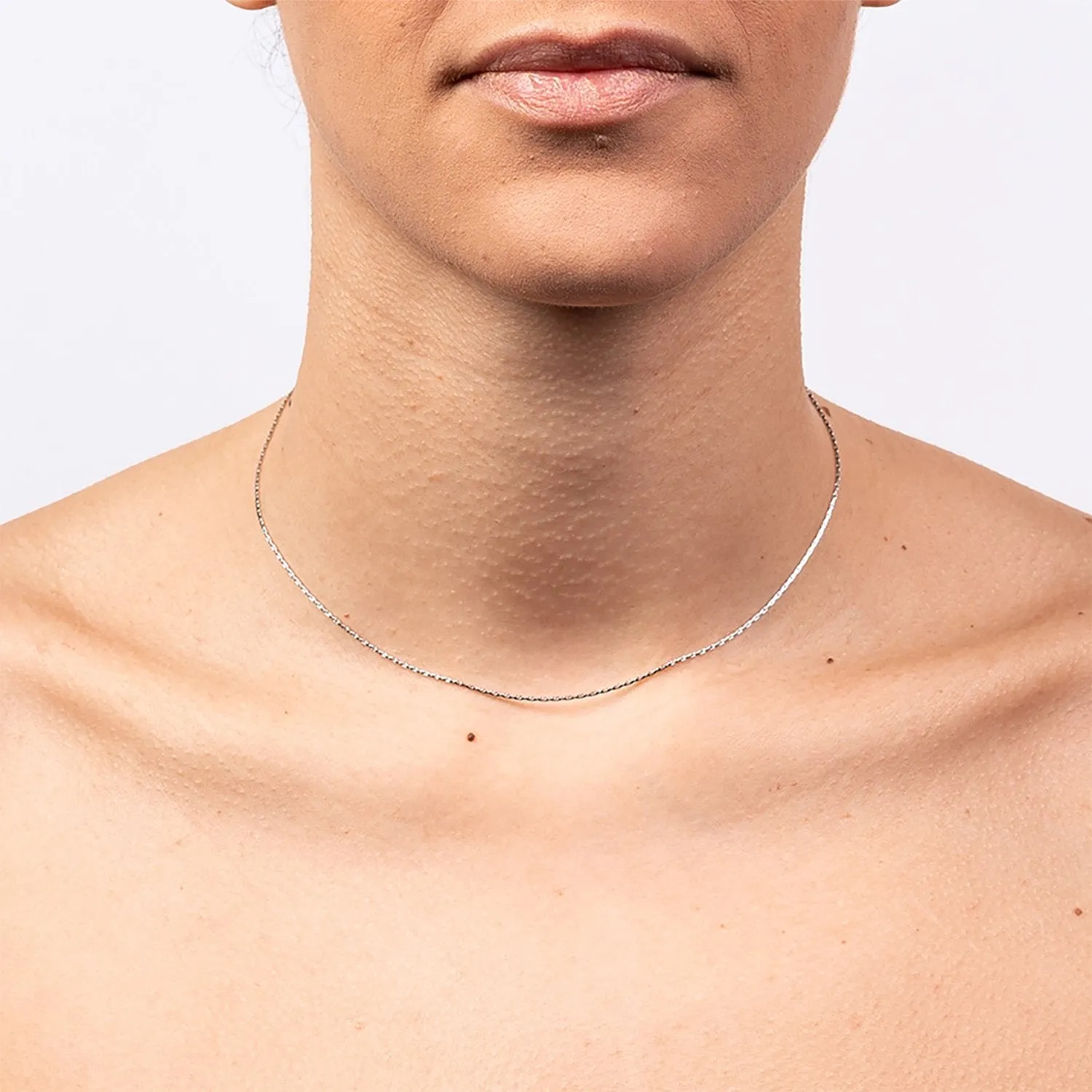 Ultra Thin Snake Chain - Choker