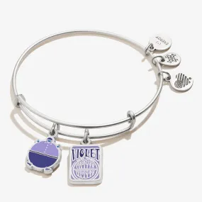 Willy Wonka 'Violet' Duo Charm Bangle